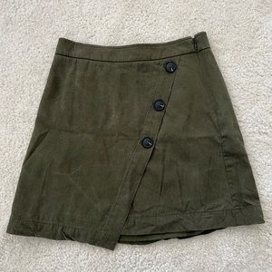 Banana Republic Olive Green Skirt Size 0